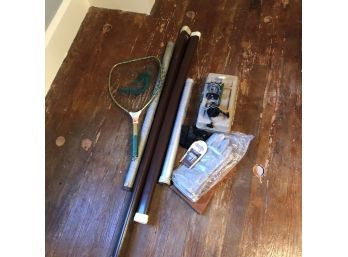 Fishing Rods And Supplies Lot (Attic)