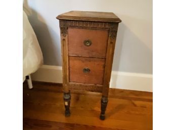 Small Two Drawer Side Table (Upstairs)