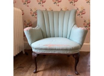 Vintage Upholstered Chair (Upstairs)
