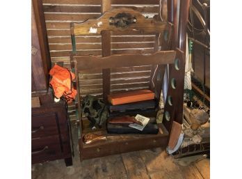 Pair Of Gun Stands And Gun Cleaning Kits (Attic)