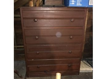 Painted Dresser With Four Drawers (Attic)