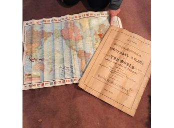 Pair Of Pre-WWI Maps (Basement)