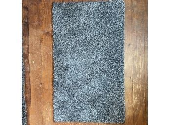 Shaggy Blue/gray Rug 10'x13' With Smaller Toss Rug (Upstairs)