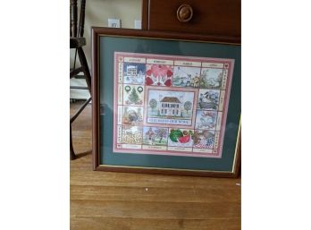 God Bless Out Home Month To Month Framed Artwork