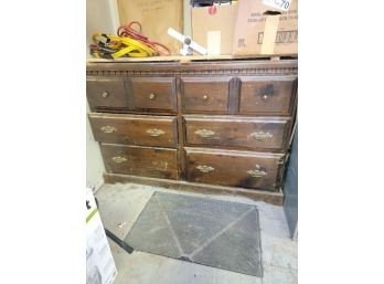 Vintage All Wood Dresser