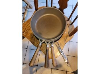Set Of Four Pans - 3 Made In Germany