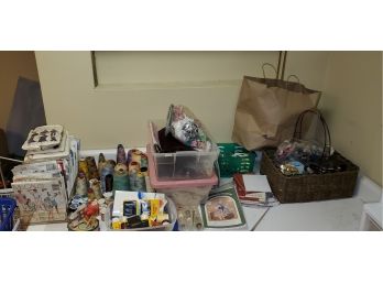Lot Of Sewing Miscellaneous Items And Patterns
