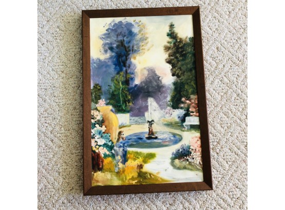 Colorful Painting In A Frame
