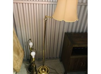 Brass Tone Lamps