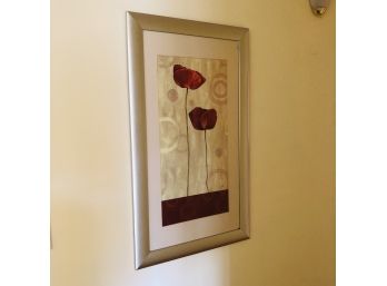 Red Flower Framed Print No. 1