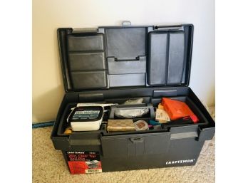 Tool Box With Tools And Supplies