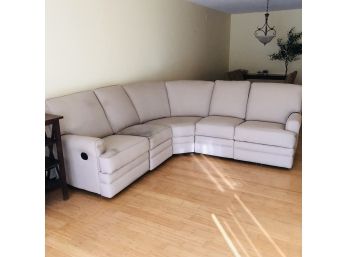Sectional Sofa With Power Reclining Ends
