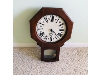 Barwick (Howard Miller) Battery Pendulum Wall Clock