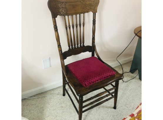 Vintage Pressed Wood Chair