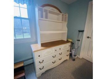 Dresser With Hutch (bedroom 2)