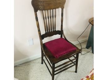 Vintage Pressed Wood Chair