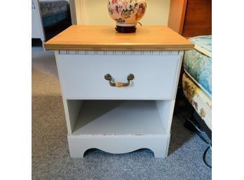 Night Stand With Drawer And Shelf (1) (Bedroom 2)
