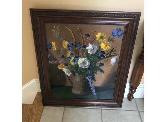 Ada Rayner Floral Painting, Signed