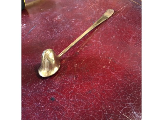 Brass Tone Candle Snuffer