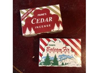 Cedar And Balsam Fir Incense
