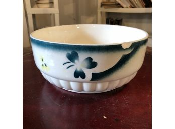 German Pottery Bowl (As Is)