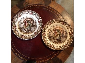 Johnson Brothers 'His Majesty' Turkey Platters - Set Of Two