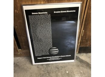 Kansas Citizens For Science Framed Poster Print
