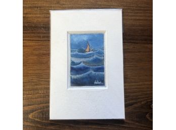 Nicola Dixon Signed Miniature Art Print
