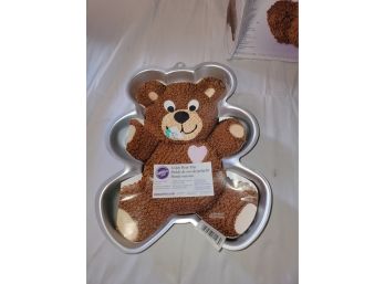 Decorative Bears Cake Pans And 3D Pan Set