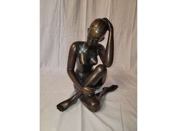 Large Bronze Statue - Extremely Heavy
