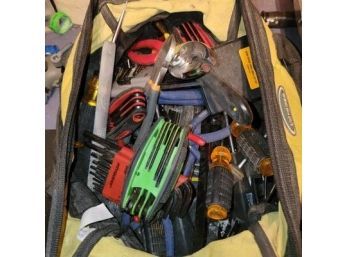Toolbag Full Of Hand Tools - Garage
