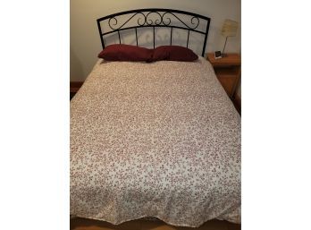 Queen Size Bed - Headboard , Frame And Mattress ( Like New )