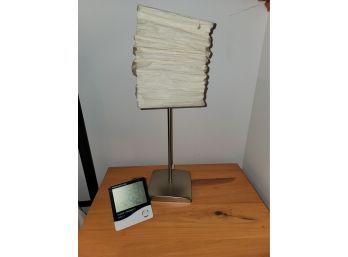 Modern Lamp And Digital LCD Hygrometer