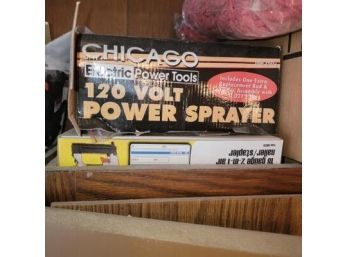 120 Volt Power Sprayer And 18 Gauge 2 In 1 Air Nailer/stapler