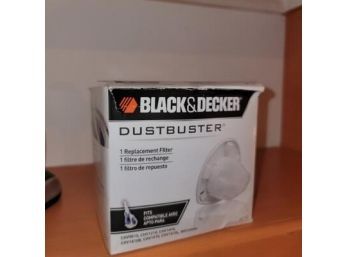 Black And Decker Dustbuster Filter - Downstairs