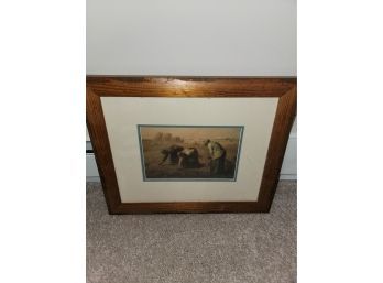 Vintage - The Gleaners Print