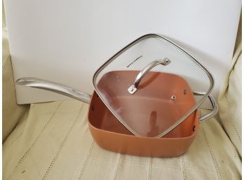 Copper Cook Frying And Grilling Pan