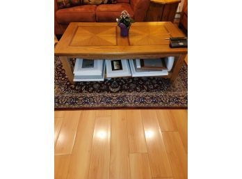 Coffee Center Table - Measurements L 50' X W 28' X H 17' - Table ONLY - Rug Not Included