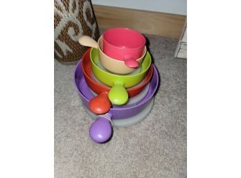 Set Of Colorful Bowls
