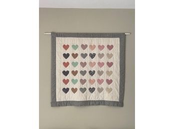 Heart Decorative Cloth Wall Hanger