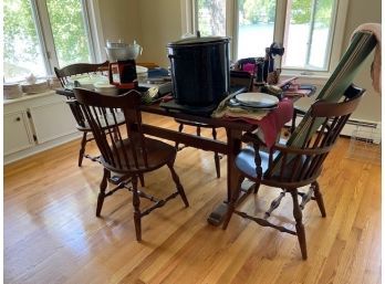 Dining Table And  Set Of 4 Chairs