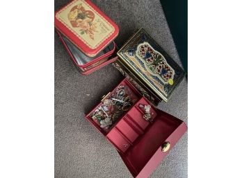 Various Jewelry Boxes