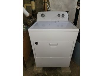 Whirlpool Gas Dryer  - Dryer Is Gas Not Electric