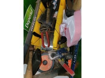Box Of Misc Tools - Basement