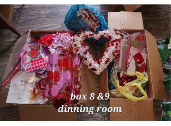 Valentines Day Decor 8 & 9  - (Dining Room)
