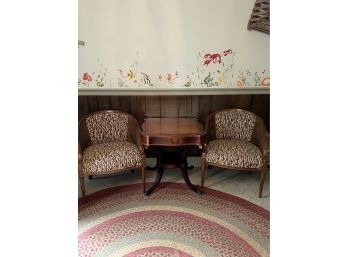 Two Vintage Chairs, And A Beautiful Vintage Table - (Main Room)