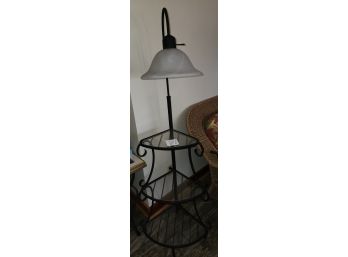 Corner Table Lamp - (living Room)