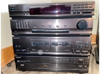 Sony Model No. HCD-241 Compact Disc Deck Receiver-untested (living Room)