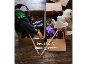 Halloween Decor Box 11 & 12  - (Dining Room)