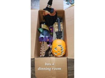 Halloween Decor Box 4 &5  - (Dining Room)